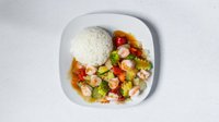 Objednať 69. Krevety se zeleninou a rýži
