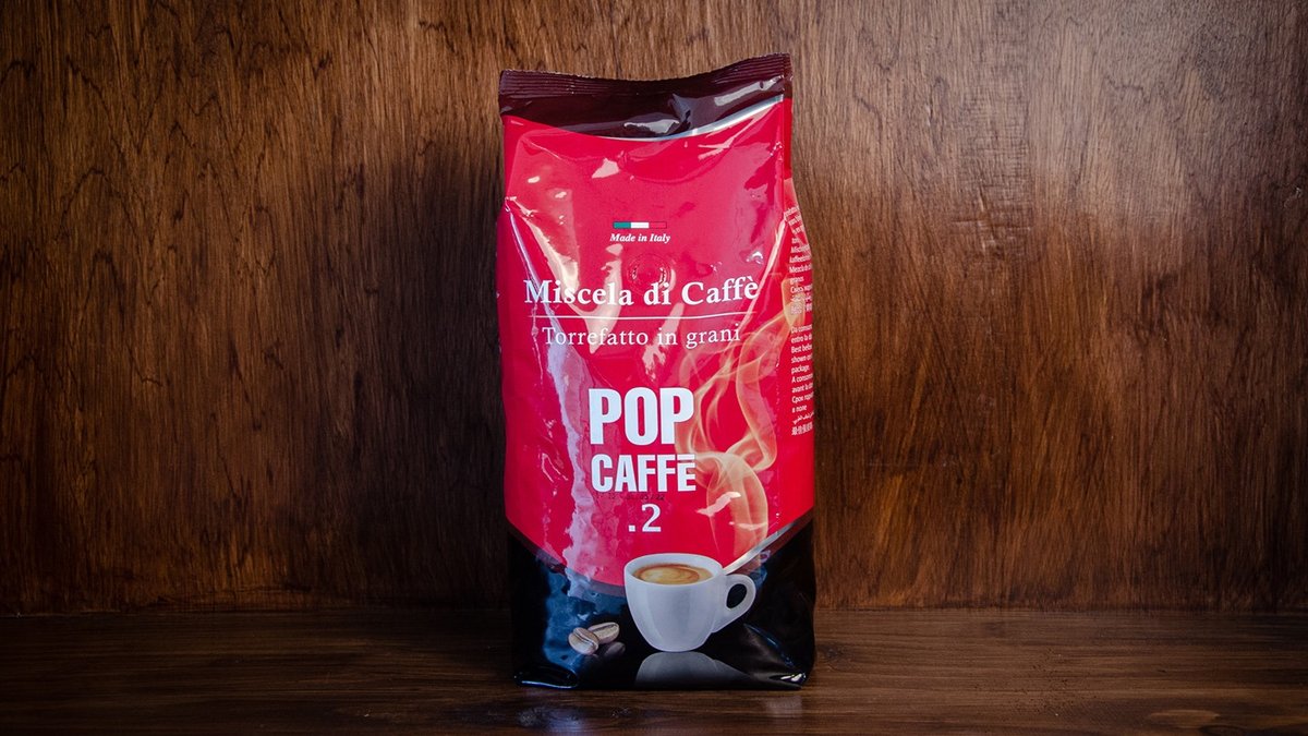 Pop Caffe' Beans 2. Cremoso, 1kg, Solo Caffe