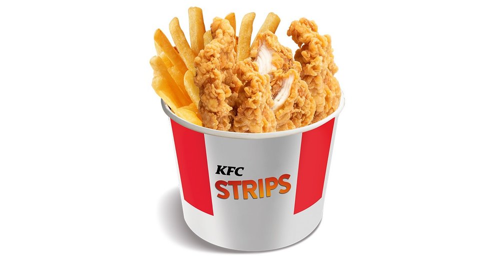 Strips Bucket for one person