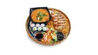 Objednať Ostrokyslá, Maki losos 3ks,  Maki avokádo 3ks, Opekané ryžové rezance s kačicou