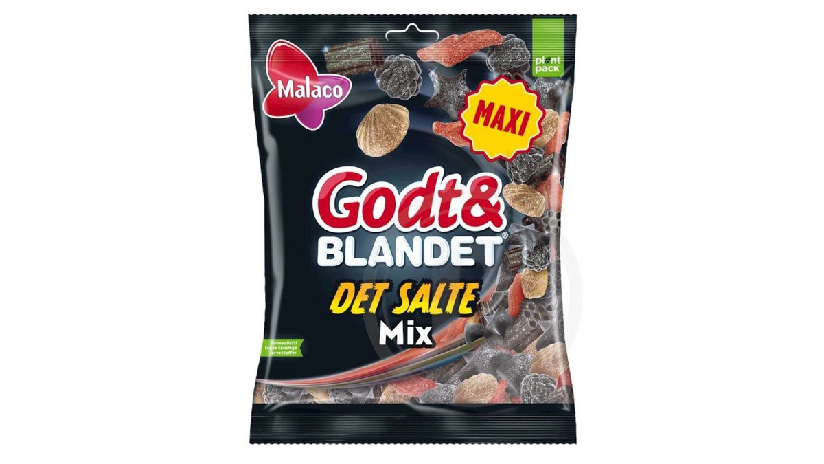 Blinke tommelfinger absorption Malaco Godt & Blandet Det Salte Mix 115g | Elite Købmand Rungsted Plads |  Wolt