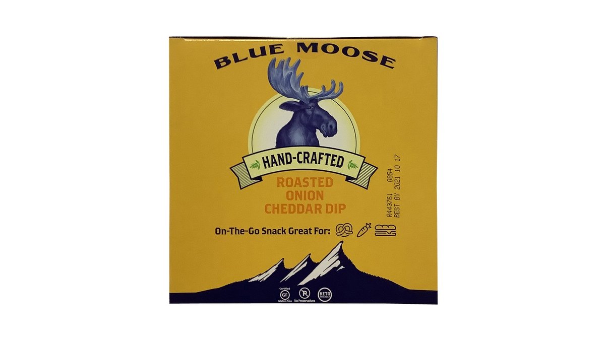 久山倉庫店　BLUE　ホールセール　コストコ　焦がし玉ねぎとチェダーチーズ　MOOSE　47g×12　ディップ　Wolt
