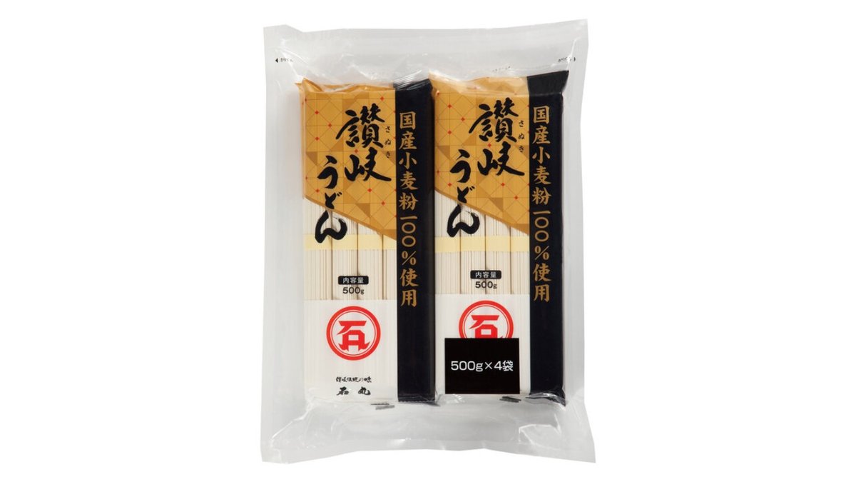 石丸製麺　国産小麦100%　コストコ　富谷倉庫店　讃岐うどん　Wolt　500g×4　ホールセール