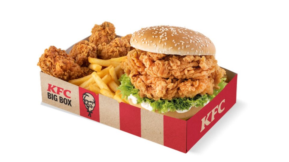 Double Zinger box