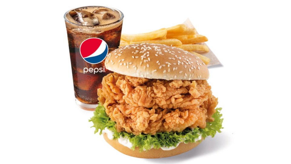Double Zinger menu