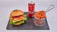 Objednať COMBO: STREET Oštiepkový Špeciál Burger
