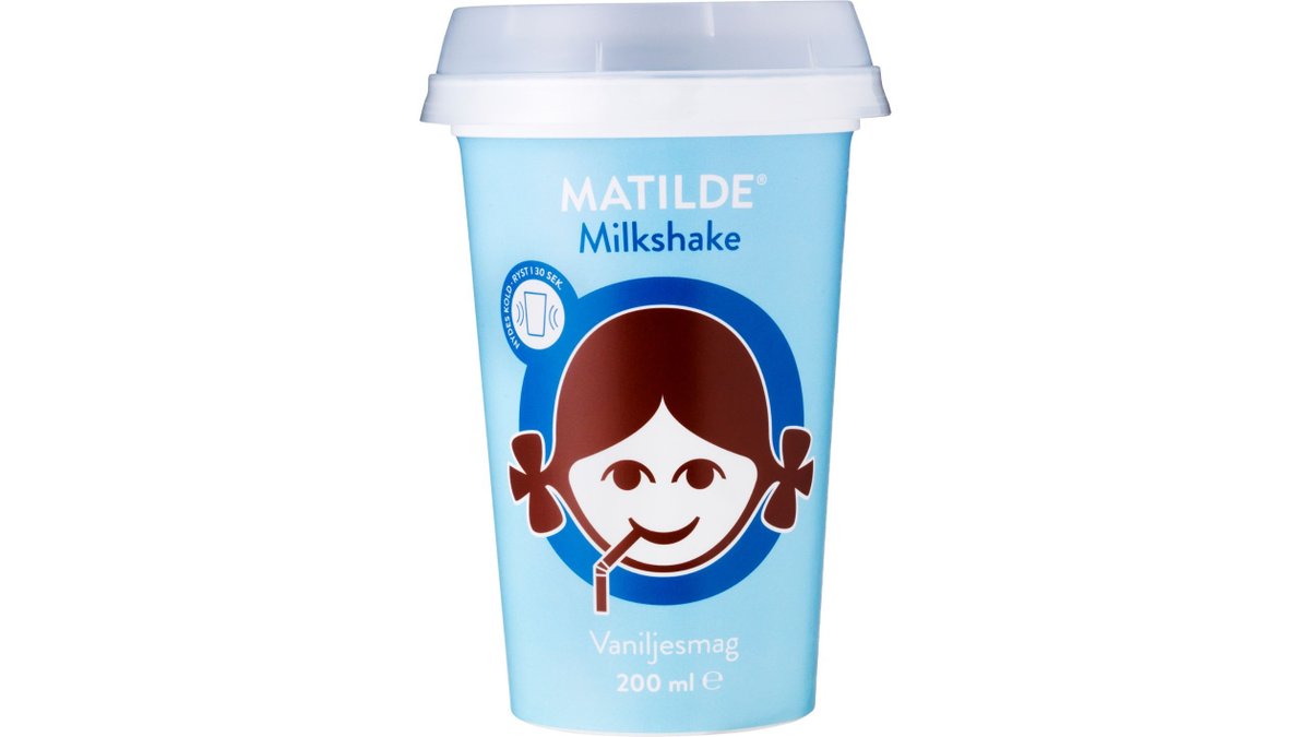 Produktiv hinanden Flourish Milkshake m. vanilje, Matilde | Wolt Market Aarhus Willemoesgade | Wolt