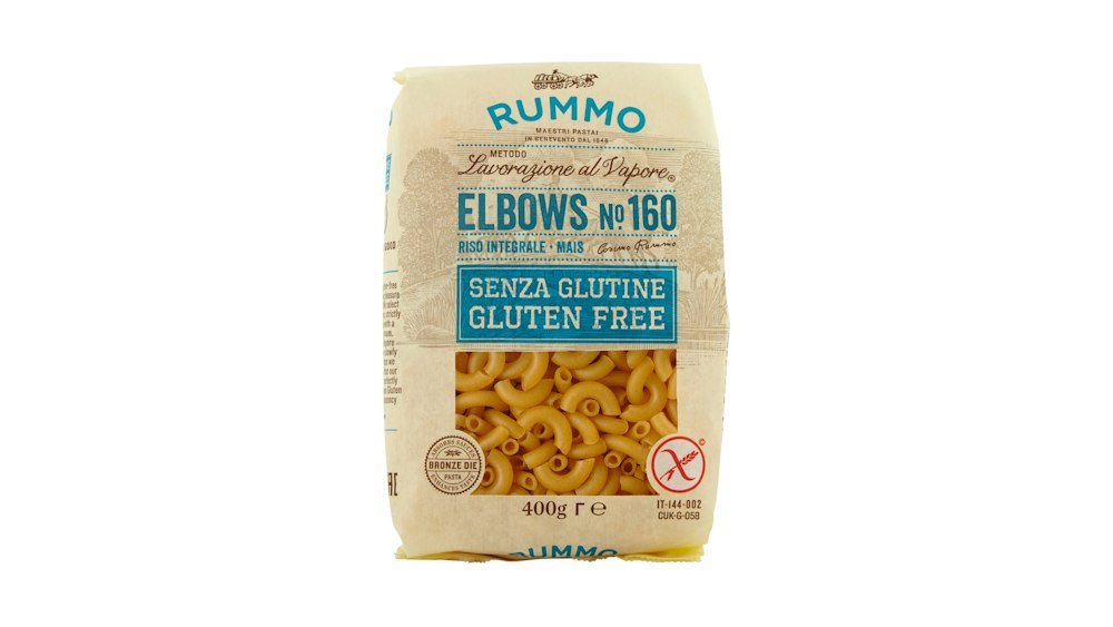 Rummo Elbows No160 Makaroni 400 g gluteeniton pasta, K-Market Portsa