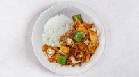Objednať M31 - Tofu s bambusem a houbami, rýží