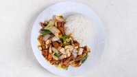 Objednať M23 - Vepřové „kung-pao“ s rýží