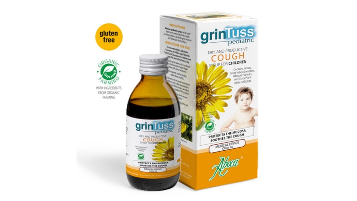 Aboca - Grintuss Paediatric: natural care for your child's