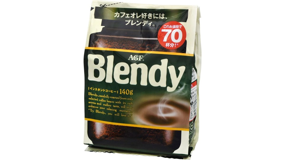 AGF ブレンディ インスタントコーヒー 140g