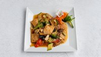 Objednať Tofu se zeleninou s rýží