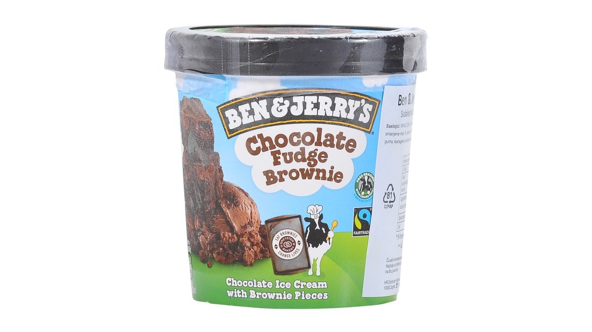 Ben & Jerry's chocolate fudge brownie 465 ml