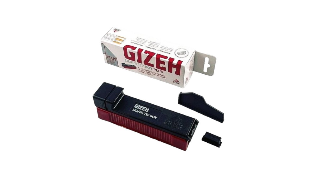GIZEH SLIM FILTER 6mm CHARCOAL – Rizle – Gizeh papirići za motanje