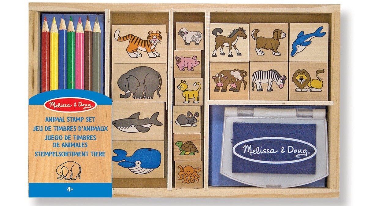 Melissa & Doug Animal Stamp Set