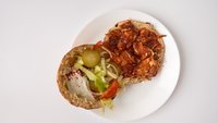 Objednať Kurací kebab v tureckej žemli double