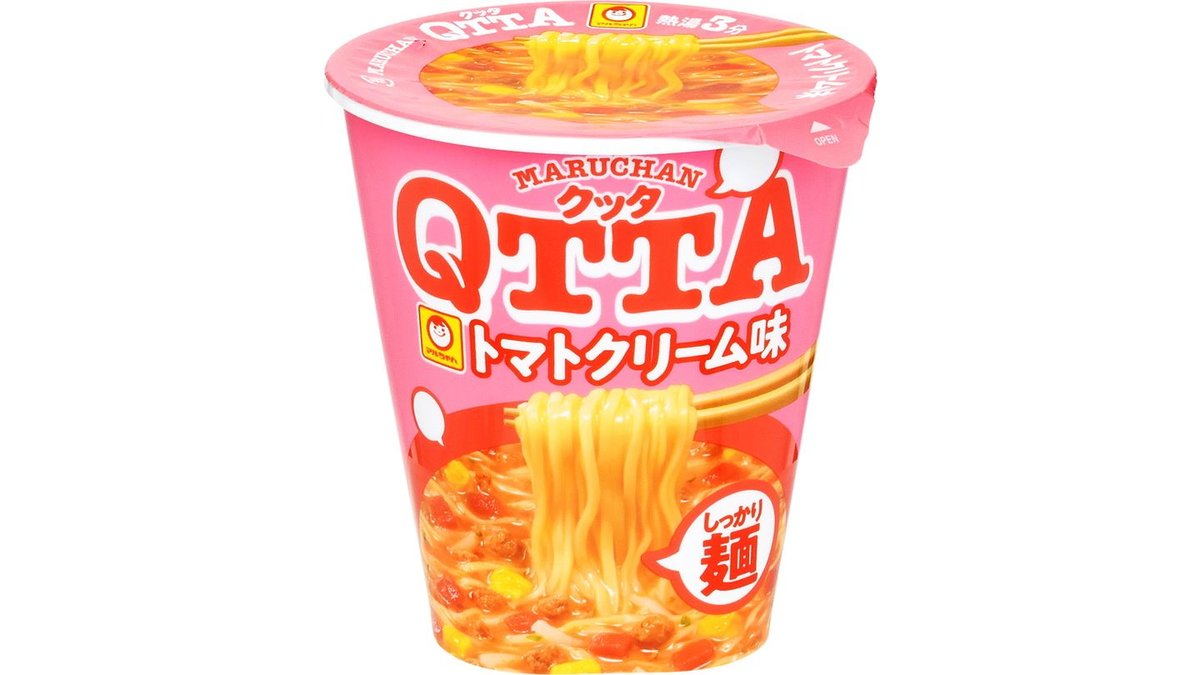 84g　Wolt　QTTA　八軒店　東洋水産　ダイイチ　マルちゃん　トマトクリーム味