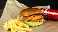 Objednať Fried chicken burger menu