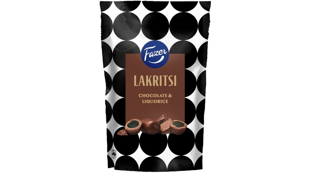 Fazer Lakritsi 140g Chocol lakritsi – K-Market Pasilan Asema