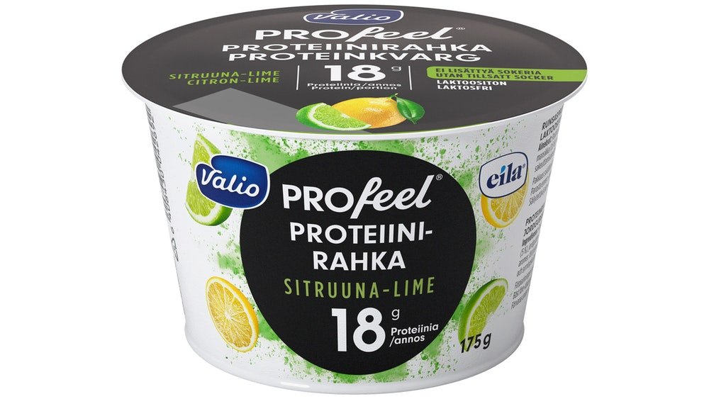 Valio PROfeel proteiinirahka 175g sitruuna-lime laktoositon – K-Market  Iivisniemi