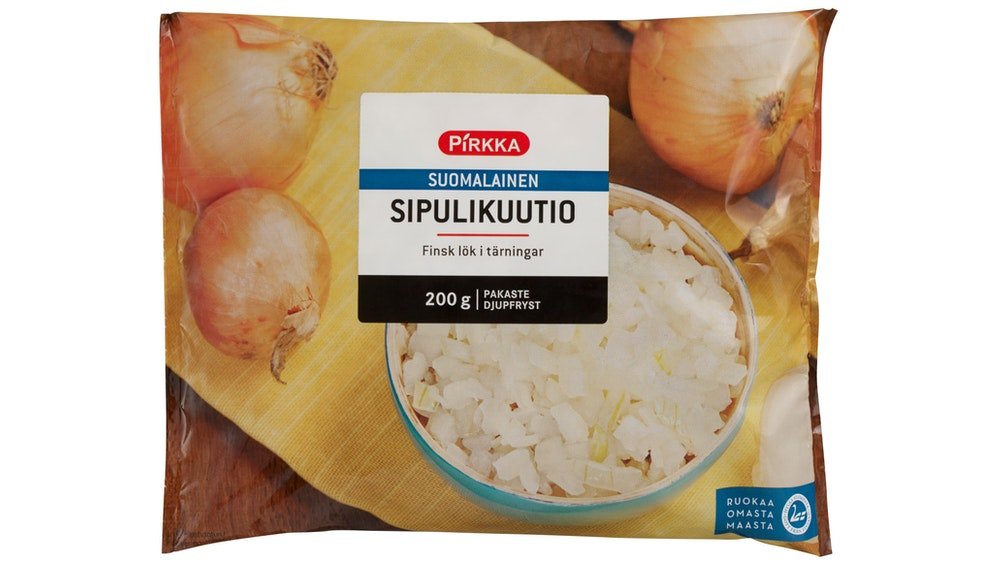 Pirkka suomalainen sipulikuutio 200g pakaste – K-Market Naapuri