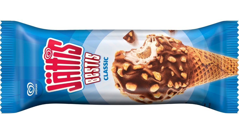 Jättis jäätelötuutti 91g Bestis suklaa – K-Market Eino Leinonkatu