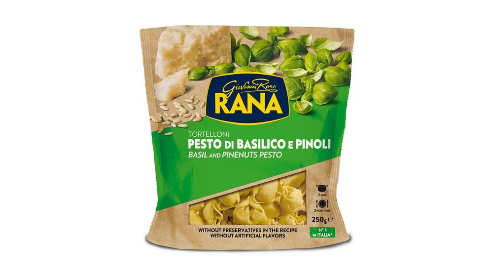 Rana tortellini basilika- ja pinjansiemenpestolla tuorepasta 250g –  K-Market Kallio