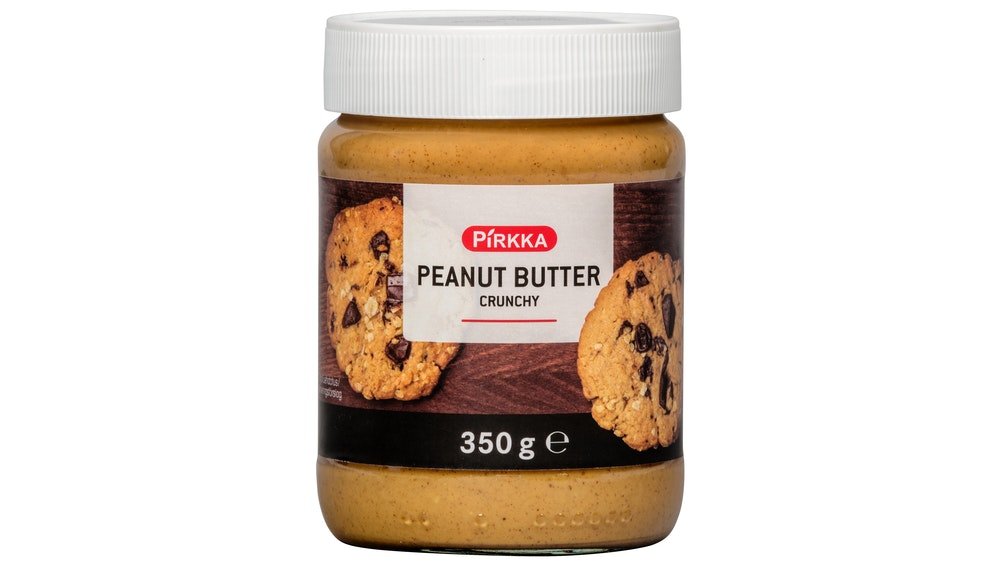 Pirkka Crunchy Peanut Butter maapähkinävoi 350g – K-Market Tahmela
