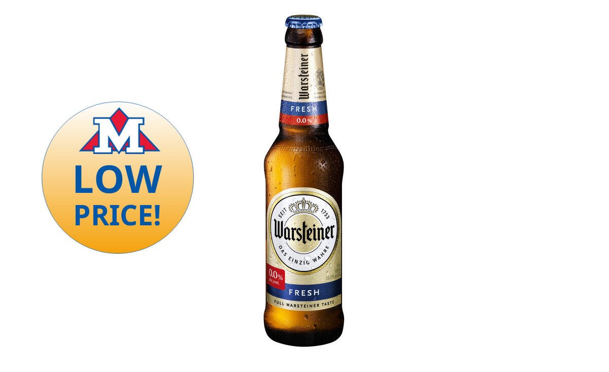 Warsteiner Beer Non Alcoholic Bottle 330ml | METRO Supermarket Larnaca ...