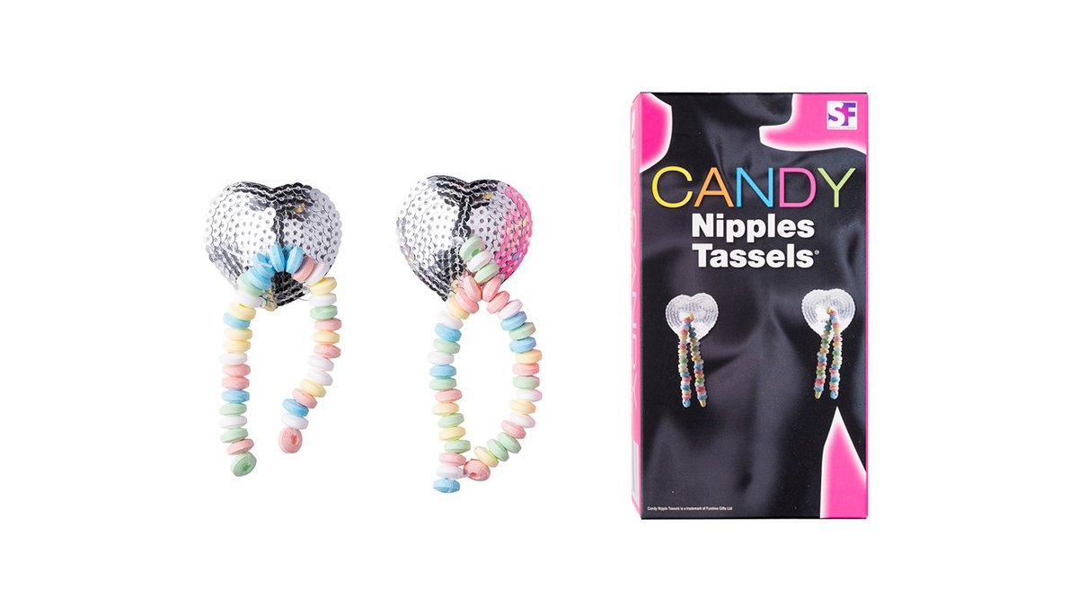 Edible Candy Nipple Tassels 60g, Jagdrevier Erotikshop