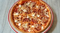 Hozzáadás a kosárhoz Szalámis-fetás pizza (28cm)