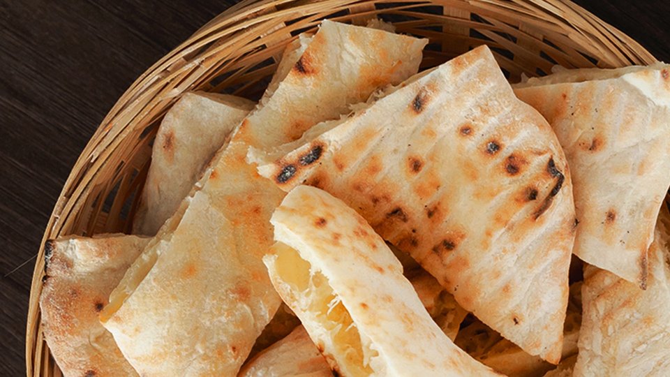 Flatbread with cream