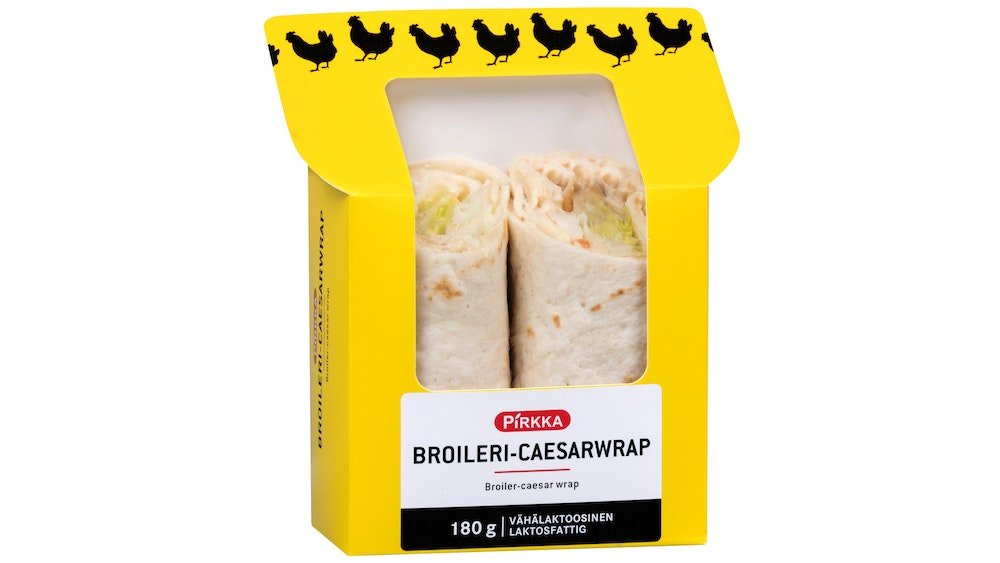 Pirkka broileri-caesarwrap 180g – K-Market Karhunpesä