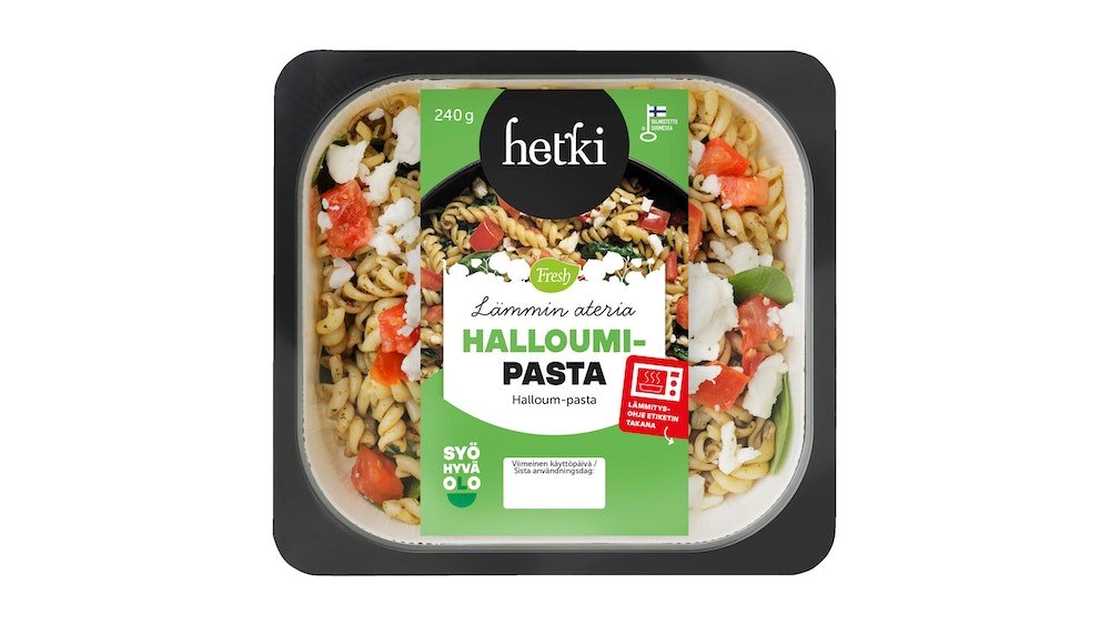 Fresh LämminHetki salaatti halloumi-pasta 240g – K-Market Koivistonpuistikko