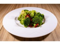 Objednať 250g Grilovaná brokolice s česnekem a chilli