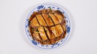 Objednať 48 Zapekaná ryža s chrumkavým kuracím mäsom + ostrokyslá polievka