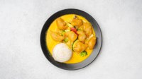 Objednať Krevetové kúsky s curry