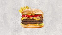 Objednať Menu Double hamburger BBQ original