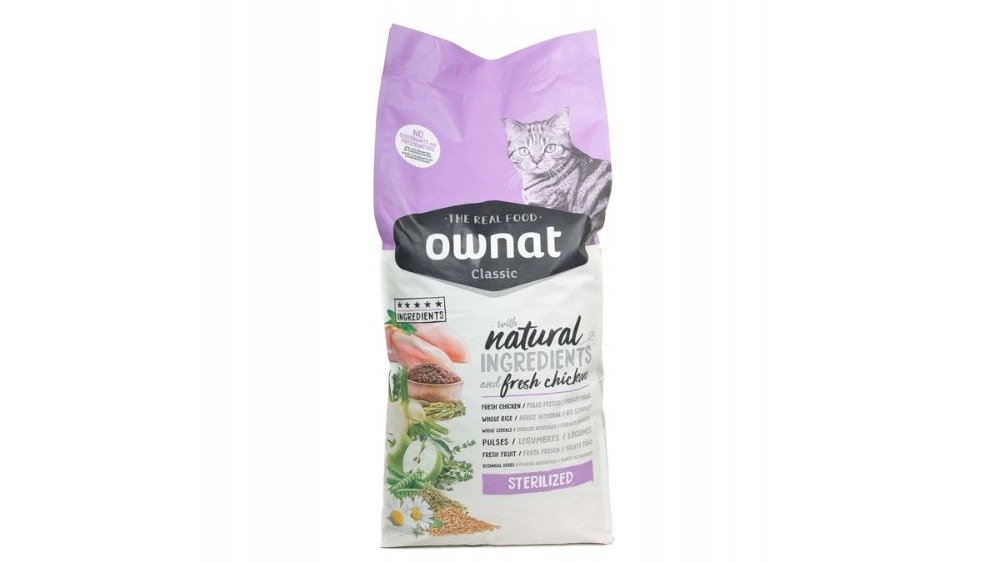 Купить Корм Ownat Кошка Grain