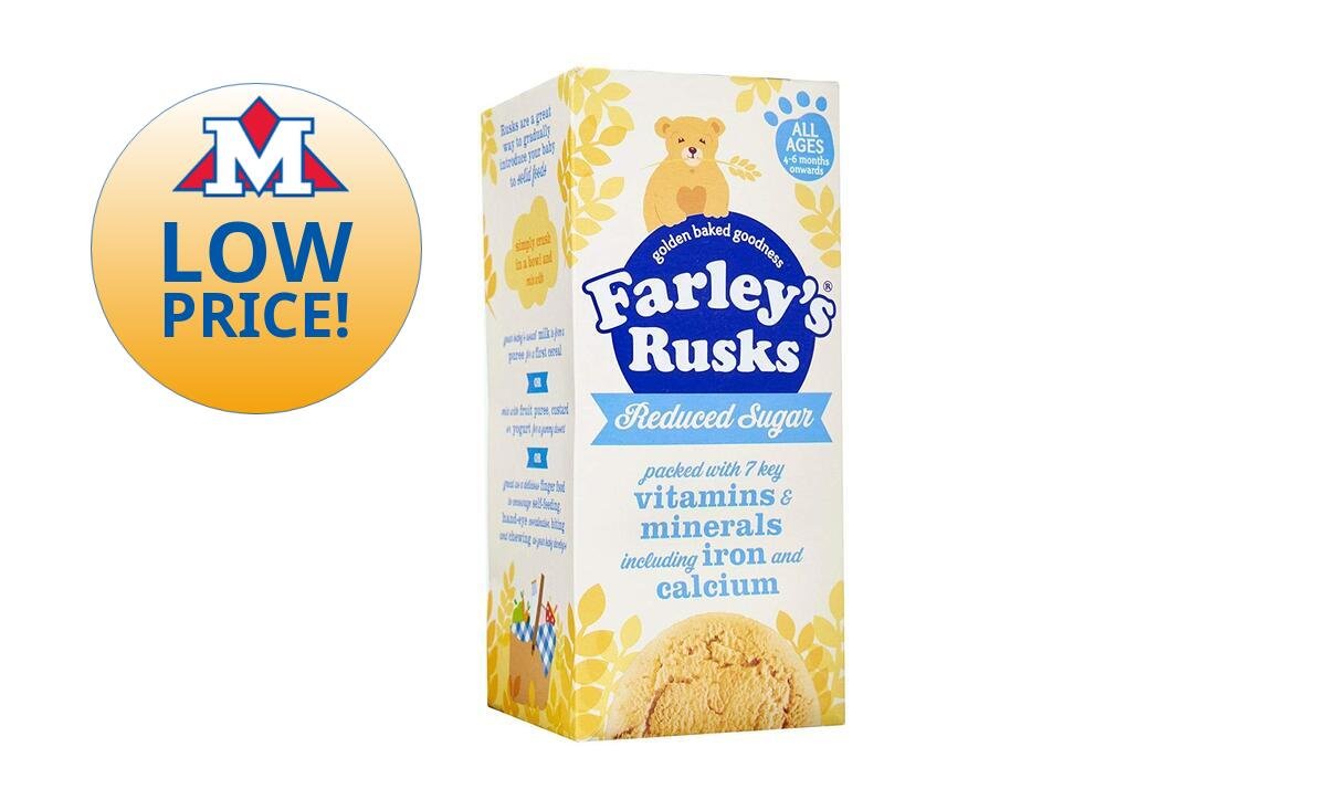 Farleys rusks hot sale age