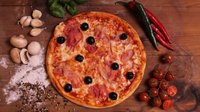 Hozzáadás a kosárhoz Pármai sonkás pizza (28cm)