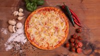 Hozzáadás a kosárhoz Ananászos pizza (28cm)