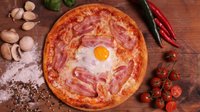 Hozzáadás a kosárhoz Bacon pizza (28cm)