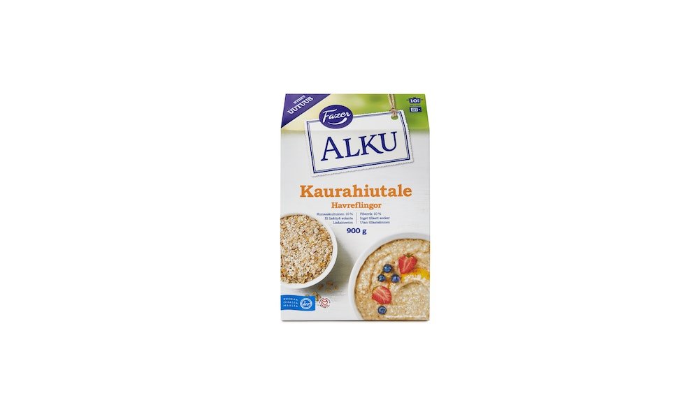 Fazer Alku Kaurahiutale 900g – K-Market Hakaniemi