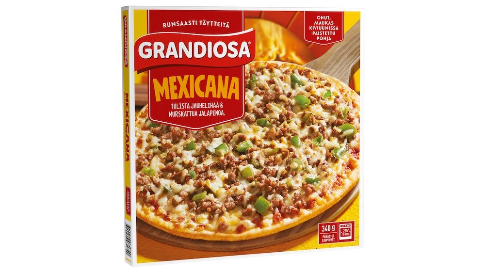 Grandiosa pizza Mexicana 340g kiviuunipizza pakaste – K-Market  Kivenlahdenkatu