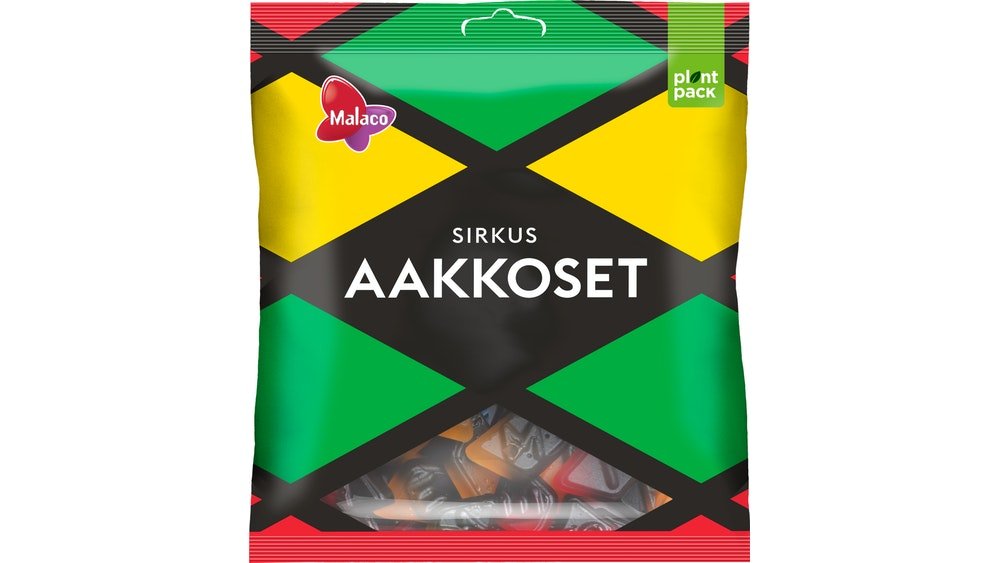 Malaco Sirkus Aakkoset 340g makeissekoitus – K-Market Aittaranta