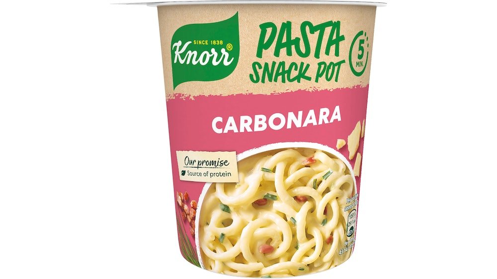Knorr Snack Pot Carbonara 63g K‑Market Helapuisto Wolt