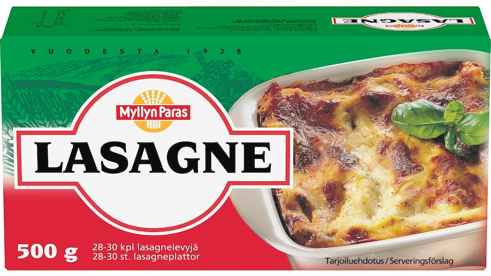 Myllyn Paras Lasagne 500g lasagnelevyjä | K-Market Pacius | Wolt