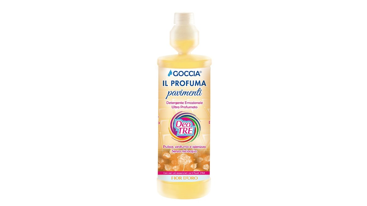 Deotre Floor Cleaner Highly Concentrated Fior D'oro, 1,1l, Goccia Mania  Malta